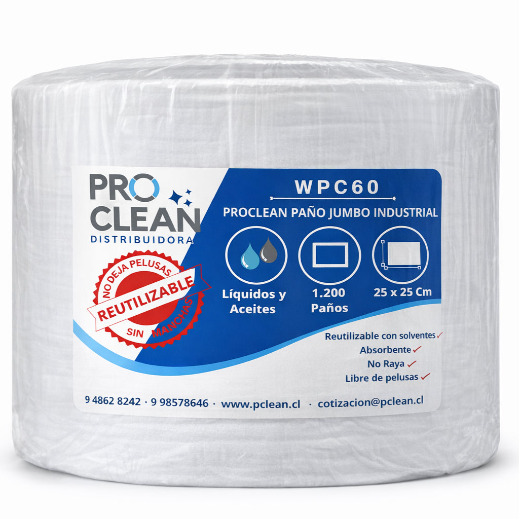 Paño Proclean Limpieza industrial WPC60