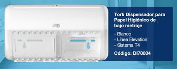 Dispensador de papel higiénico twin tork DI70034