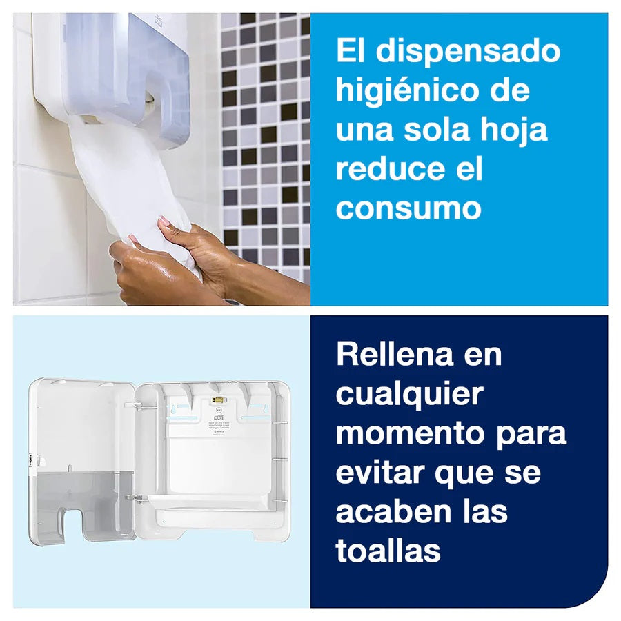 Dispensador toalla interfoliada mini tork