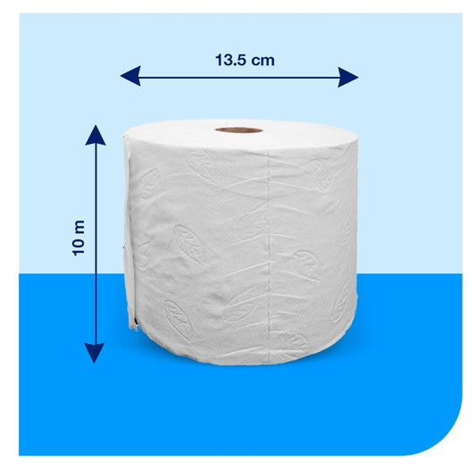 Papel higiénico Tork 8 Packs de 4 Rollos x 50 mt - HI70019