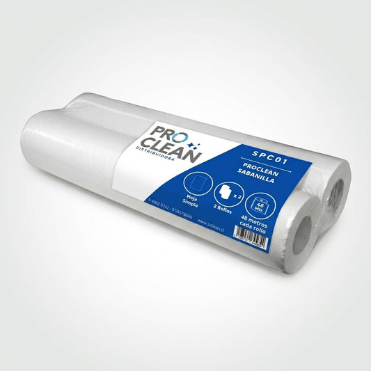 Sabanilla Proclean Prepicada 2 Rollos X 48 Metros - SPC01