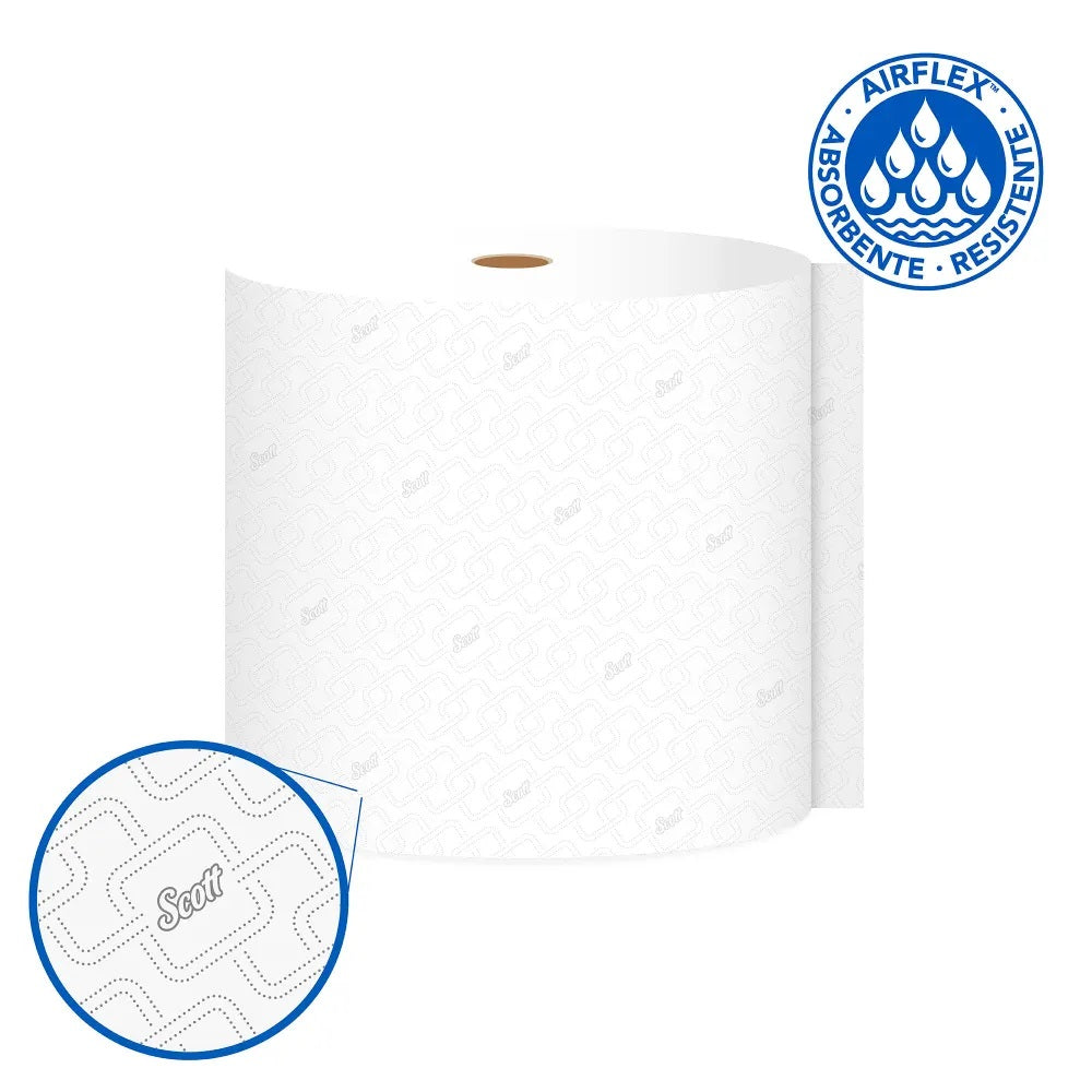 Toalla de papel 4 Rollos X 400 Metros jumbo Basics Scott 30212071