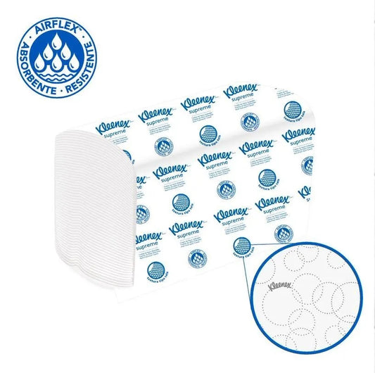 Toalla interfoliada supreme 18 Packs X 150 Hojas Kleenex 30228378