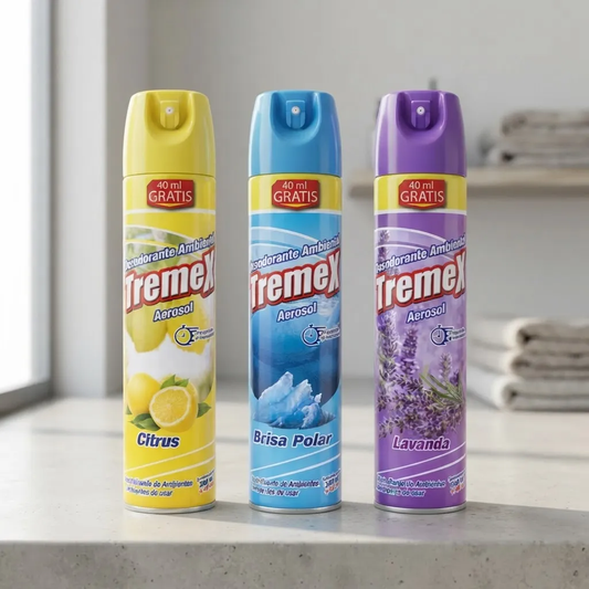 Desodorante Ambiental Tremex Aerosol 400 ml – Aroma Surtido