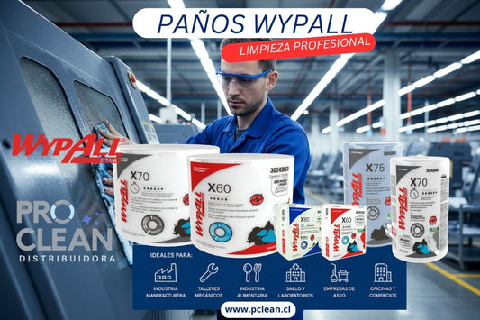 Paños WypAll®: La guía completa para elegir el mejor paño industrial de limpieza