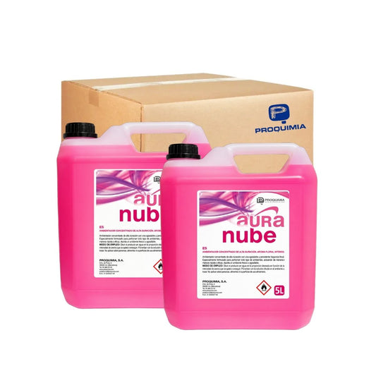 DESODORANTE AURA NUBE Ambientador Caja 2X5 Litros Proquimia 1035303CL