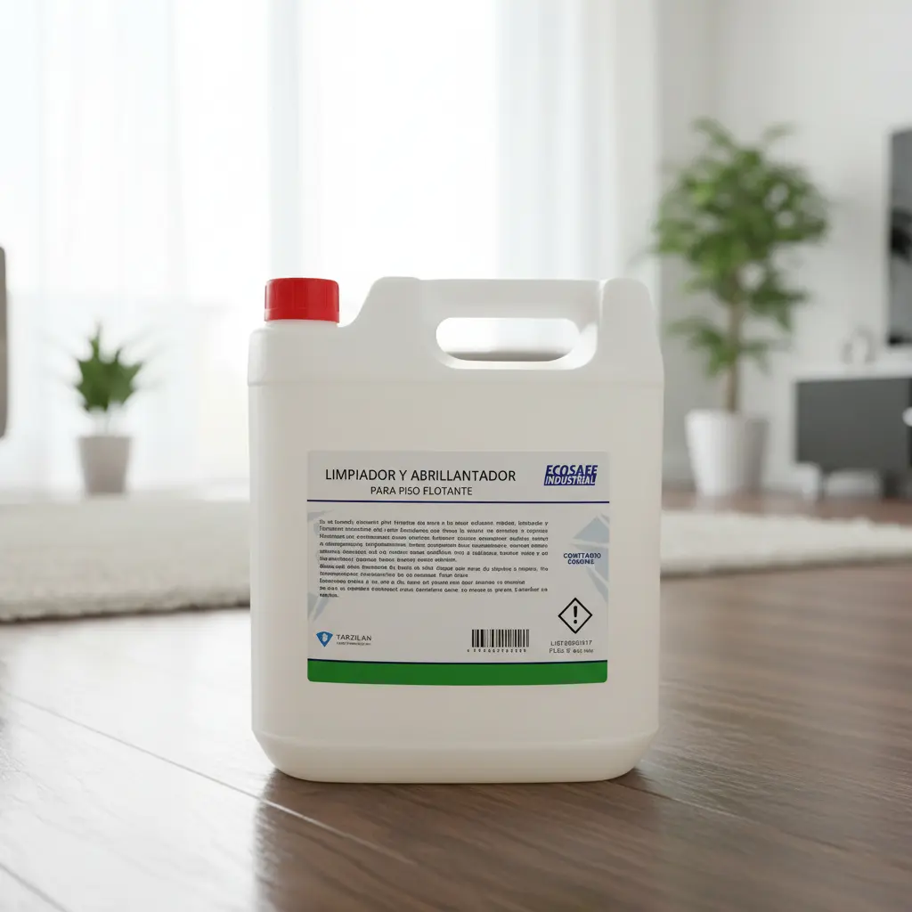 Abrillantador para Pisos Flotantes Alto Poder Ecosafe Bidón 5 Litros
