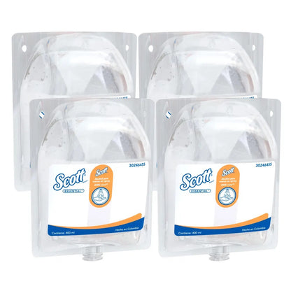 Alcohol spray Caja X 4 Sachet 400ml Scott 30246455