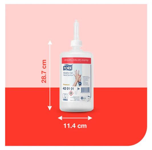 Alcohol gel Tork Sachet X 1 Litro JA70012