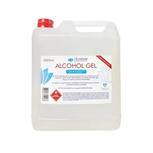 Alcohol gel con glicerina Bidón 5 litros EcoSafe 1600010