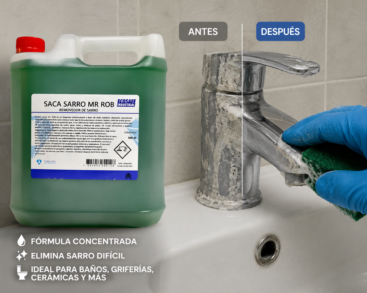 Desincrustante Anti Sarro Mr. Rob Bidón 5 Litros