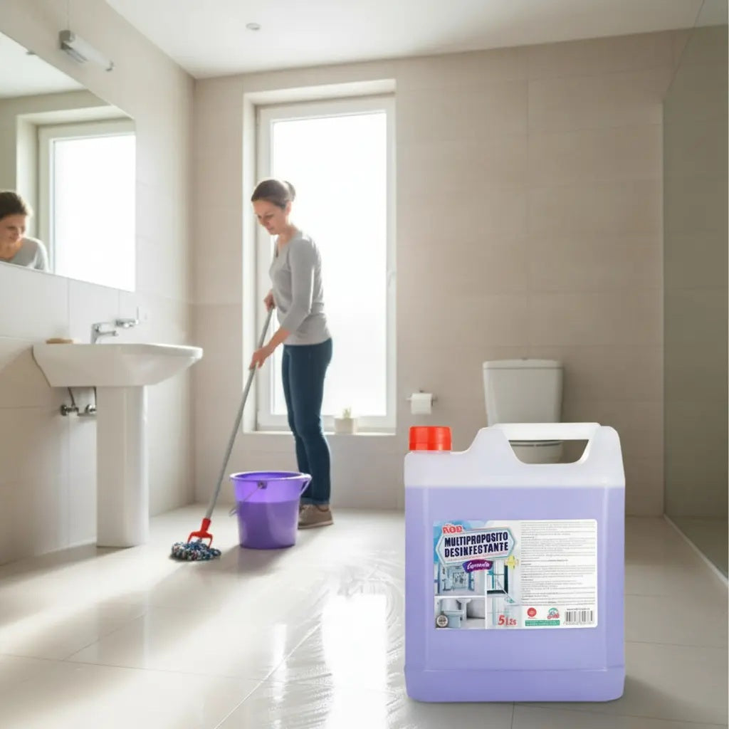 Desinfectante Amonio Cuaternario Lavanda Bidón 5L Mr Rob