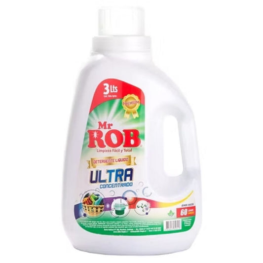Detergente ultra concentrado Bidón 3 Litros Mr ROB 1100016