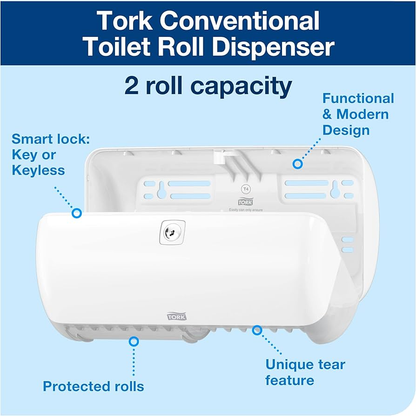 Dispensador de papel higiénico twin tork DI70034