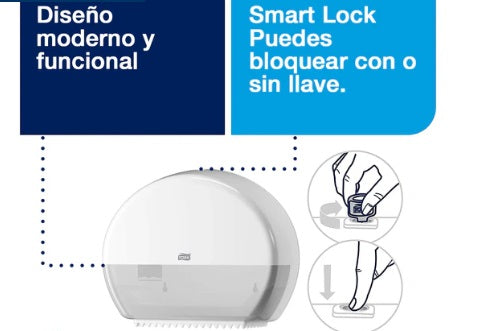 Dispensador de papel higiénico mini tork DI70032