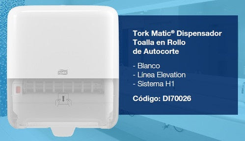 Dispensador toalla autocorte tork DI70026