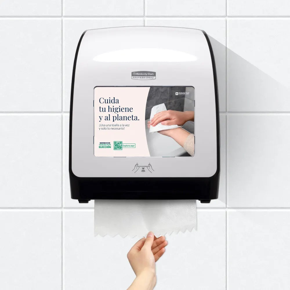 Dispensador toalla en rollo Kimberly Clark Hands Free 30217684