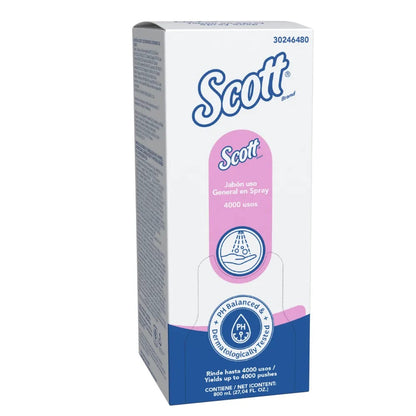 Jabón Spray Scott Caja X 4 Sachet 800 ml 30246480