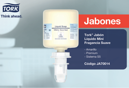 Jabón Líquido Suave Mini Tork Elevation Sistema S5