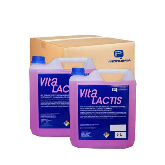 Jabón higienizante Vita lactis Caja 2X5Litros Proquimia 8504209CL