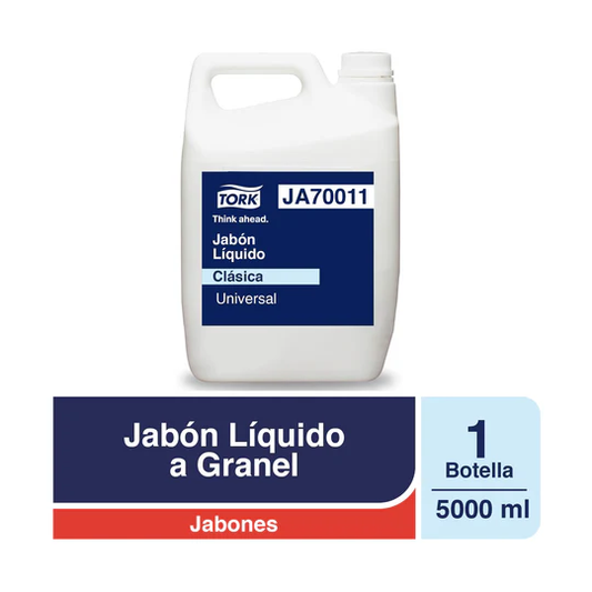 Jabón líquido en bidón de 5 litros Tork JA70011