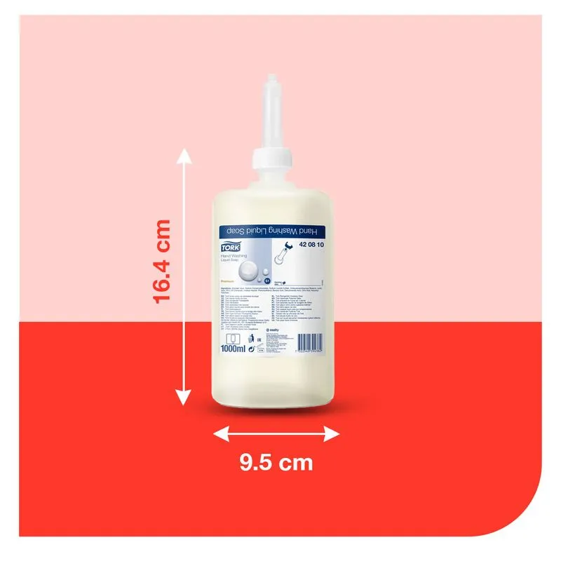 Jabón líquido extra Higiene Caja 6 Sachet X 1 Litro JA70005