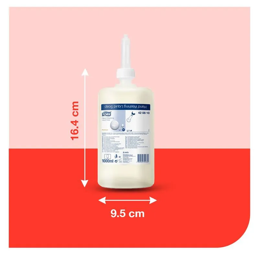 Jabón líquido extra Higiene Caja 6 Sachet X 1 Litro JA70005