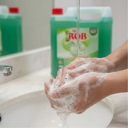 Jabón líquido manzana para manos Bidón 5 Litros Mr ROB 1200001