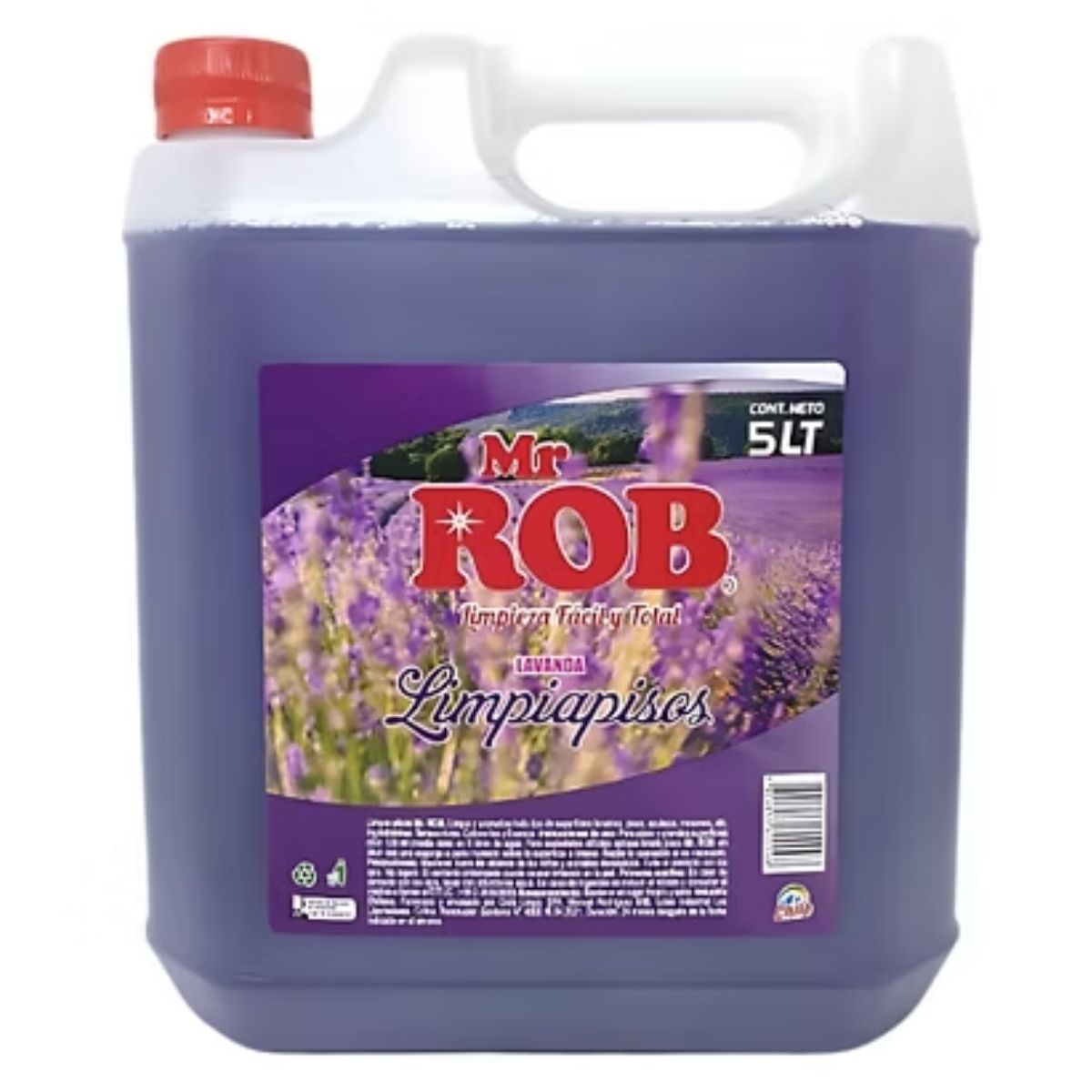 Limpia pisos Lavanda de Bidón 5 Litros Mr ROB 1100037