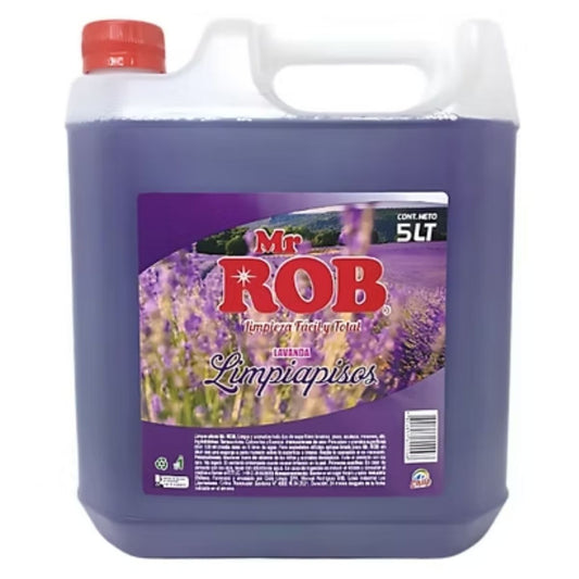Limpia pisos Lavanda de Bidón 5 Litros Mr ROB 1100037