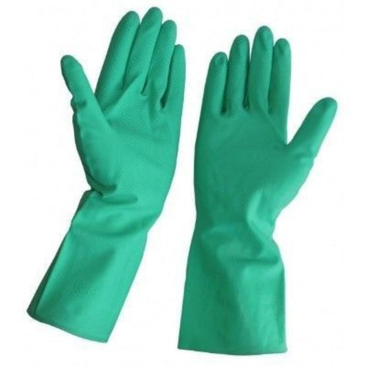 Guantes de nitrilo verde talla S
