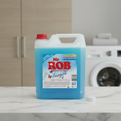 Suavizante de Ropa Azul 5 Litros – Limpieza Fácil y Total