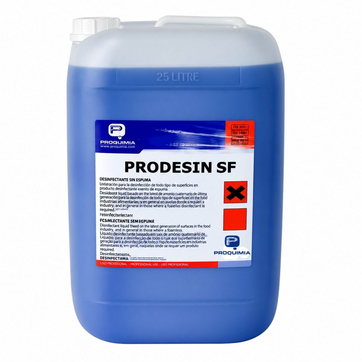 PRODESIN SF desinfectante Bidón 10 Litros Proquimia 4024815CL