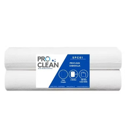 Sabanilla Proclean Prepicada 2 Rollos X 48 Metros - SPC01