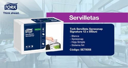 Servilleta xpressnap Tork SE70056