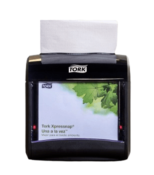 Servilletero Xpressnap® Cafe tork Negro DI70088