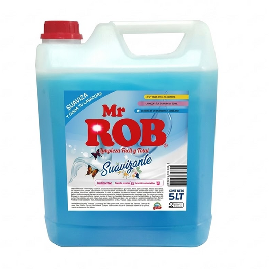 Suavizante de Ropa Azul 5 Litros – Limpieza Fácil y Total