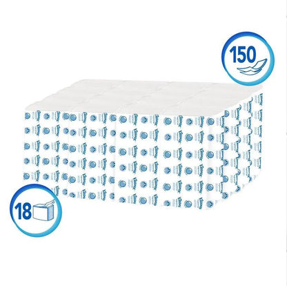 Toalla interfoliada supreme 18 Packs X 150 Hojas Kleenex 30228378