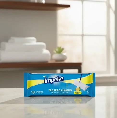 Trapero húmedo 1 Paquete por 10 Und