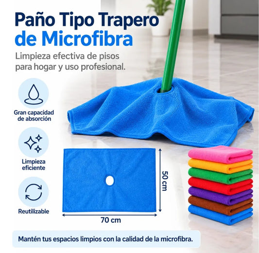 Trapero Microfibra Multicolor