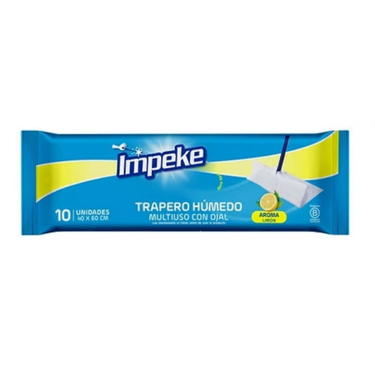 Trapero húmedo 1 Paquete por 10 Und