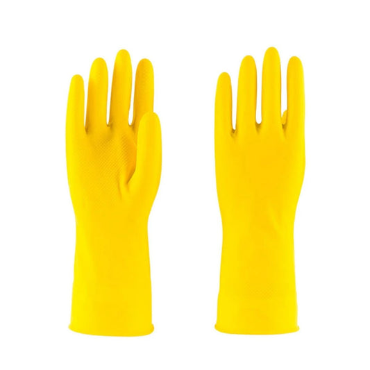 Guantes Latex amarillos multiusos talla M