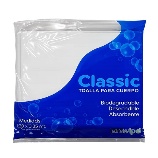 Toalla de baño desechable wype Caja x 150 Und Proclean T0090